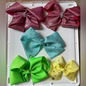 Jojo Siwa Bows x5
